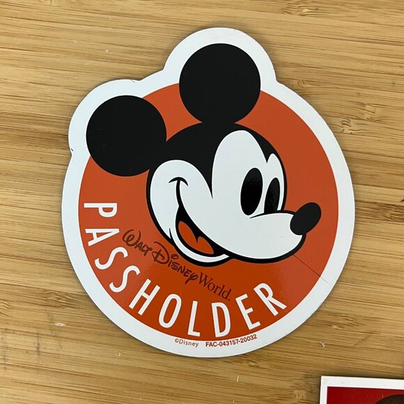 Walt Disney World Passholder Collectible Magnets Tinker Bell Chef Mickey,Minnie - Picture 7 of 8
